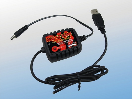 DC USB 1S LiPo GLOW STARTER CHARGER